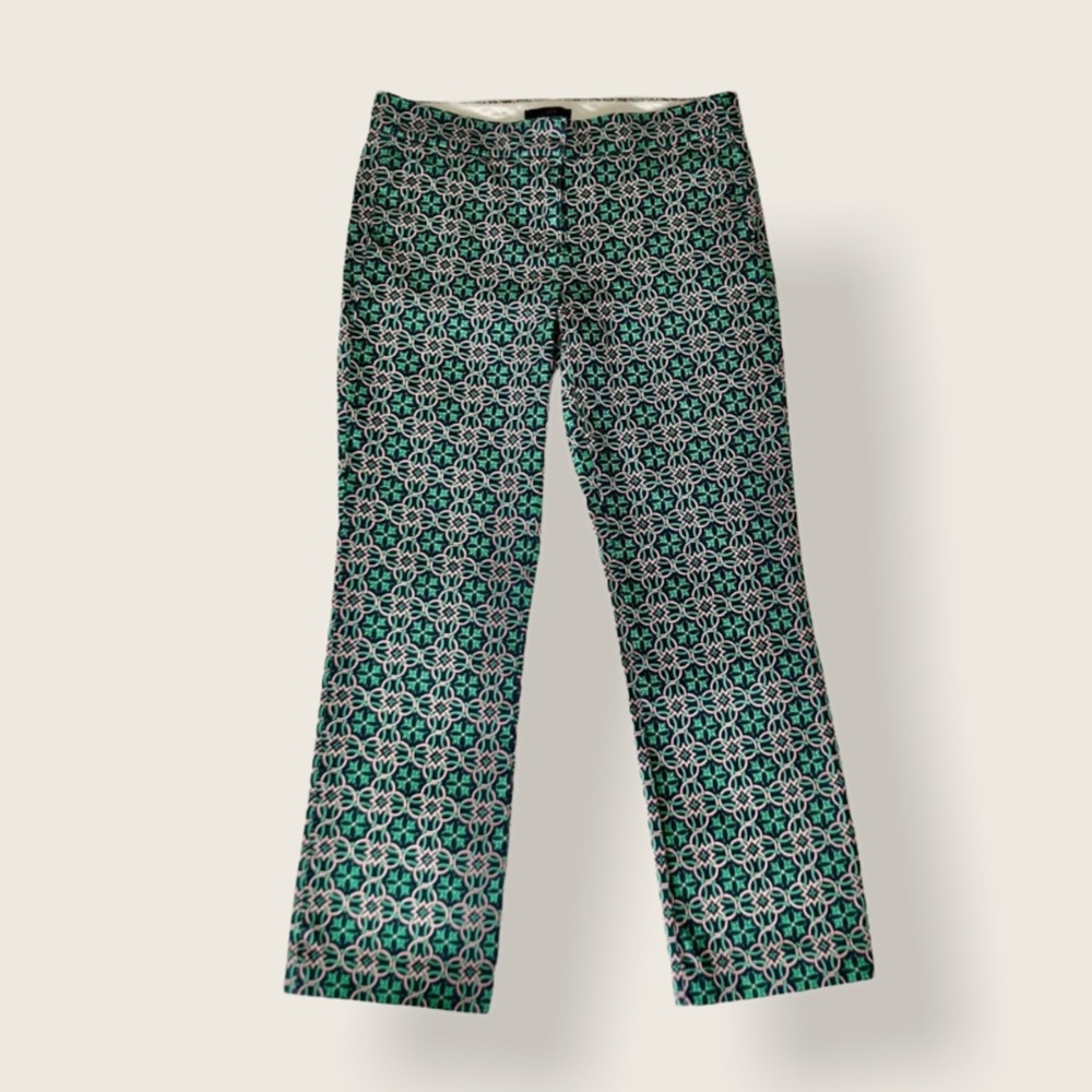 J. Crew Cameron Patterned Pants